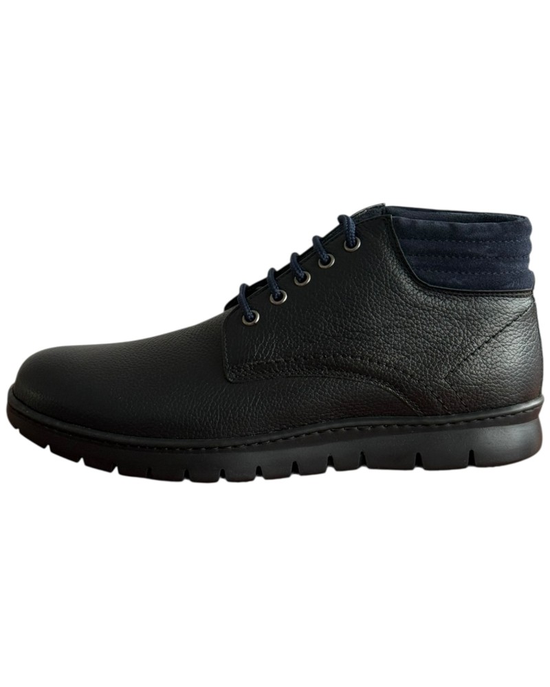  Δερμάτινο Ανδρικό Μποτάκι - F312