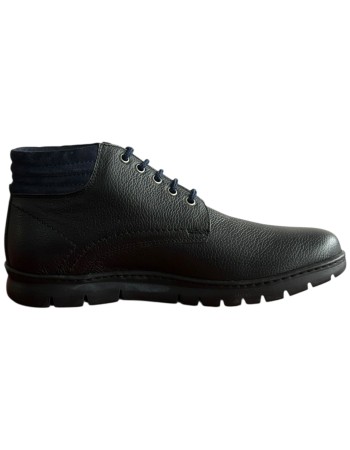  Δερμάτινο Ανδρικό Μποτάκι - F312