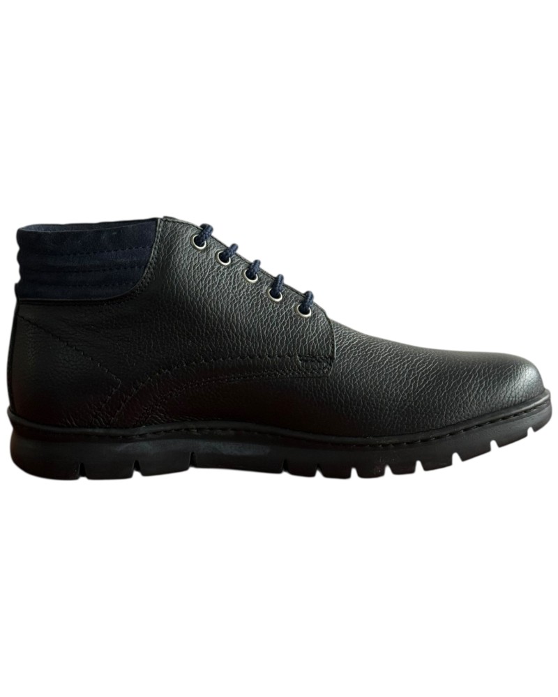  Δερμάτινο Ανδρικό Μποτάκι - F312