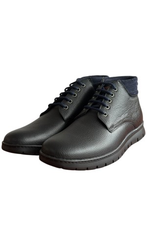  Δερμάτινο Ανδρικό Μποτάκι - F312