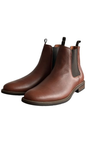  Δερμάτινο Ανδρικό Μποτάκι - F313