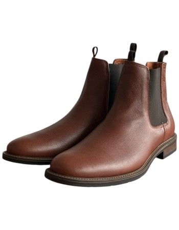  Δερμάτινο Ανδρικό Μποτάκι - F313