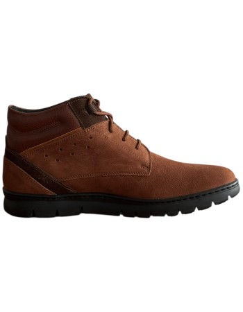  Δερμάτινο Ανδρικό Μποτάκι - F314