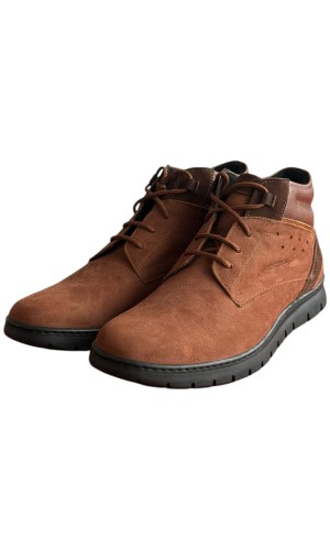  Δερμάτινο Ανδρικό Μποτάκι - F314