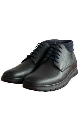  Δερμάτινο Ανδρικό Μποτάκι - F315