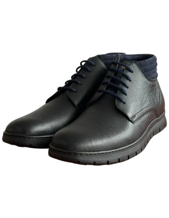  Δερμάτινο Ανδρικό Μποτάκι - F315