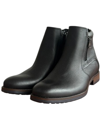 Δερμάτινο Ανδρικό Μποτάκι - F316