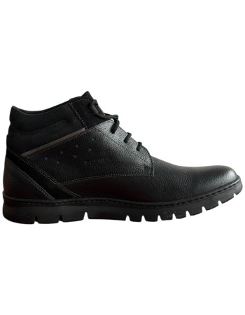  Δερμάτινο Ανδρικό Μποτάκι - F317