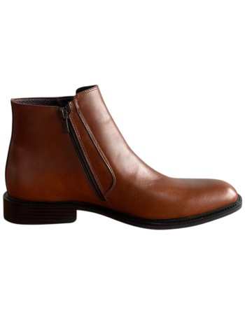  Δερμάτινο Ανδρικό Μποτάκι - F318