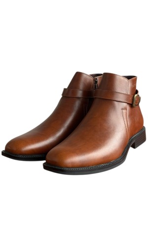  Δερμάτινο Ανδρικό Μποτάκι - F323