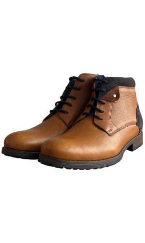  Δερμάτινο Ανδρικό Μποτάκι - F325