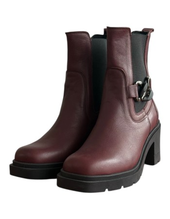 Δερμάτινο Γυναικείo Μποτάκι - F326