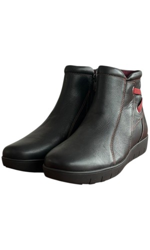 Δερμάτινο Γυναικείo Μποτάκι - F329