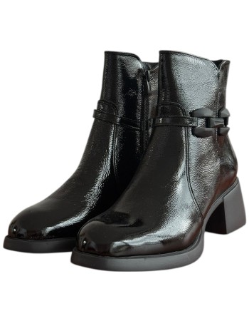Δερμάτινο Γυναικείo Μποτάκι - F332