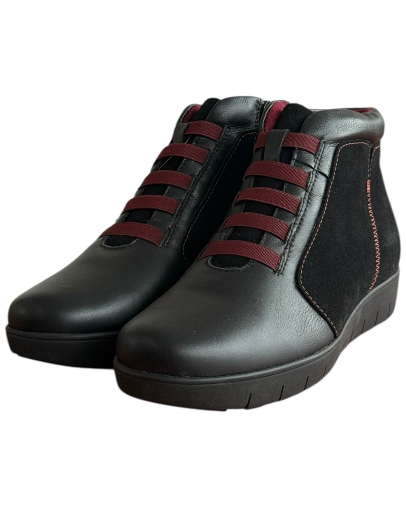 Δερμάτινο Γυναικείo Μποτάκι - F333