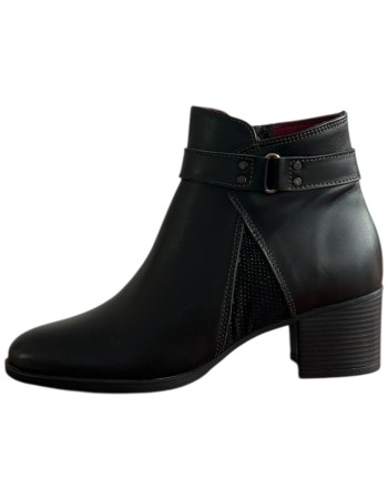 Δερμάτινο Γυναικείo Μποτάκι - F334