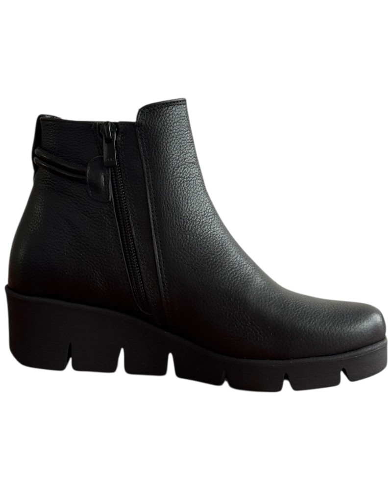 Δερμάτινο Γυναικείo Μποτάκι - F337