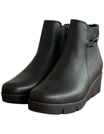 Δερμάτινο Γυναικείo Μποτάκι - F337