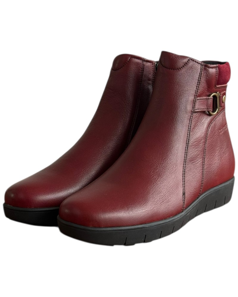 Δερμάτινο Γυναικείo Μποτάκι - F338