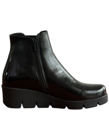 Δερμάτινο Γυναικείo Μποτάκι - F339