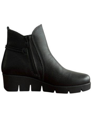 Δερμάτινο Γυναικείo Μποτάκι - F340