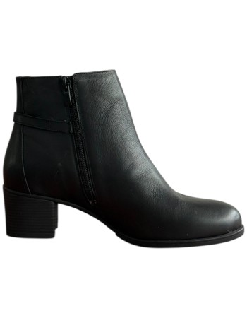 Δερμάτινο Γυναικείo Μποτάκι - F341