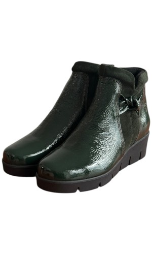 Δερμάτινο Γυναικείo Μποτάκι - F342