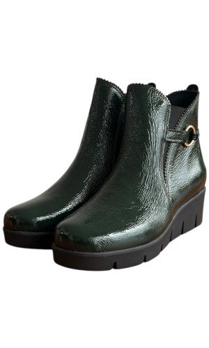 Δερμάτινο Γυναικείo Μποτάκι - F343