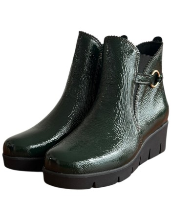 Δερμάτινο Γυναικείo Μποτάκι - F343