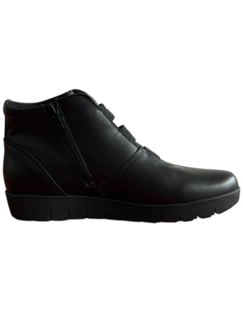 Δερμάτινο Γυναικείo Μποτάκι - F344