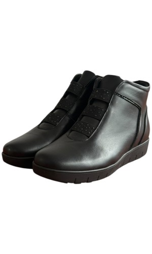 Δερμάτινο Γυναικείo Μποτάκι - F344