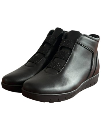 Δερμάτινο Γυναικείo Μποτάκι - F344