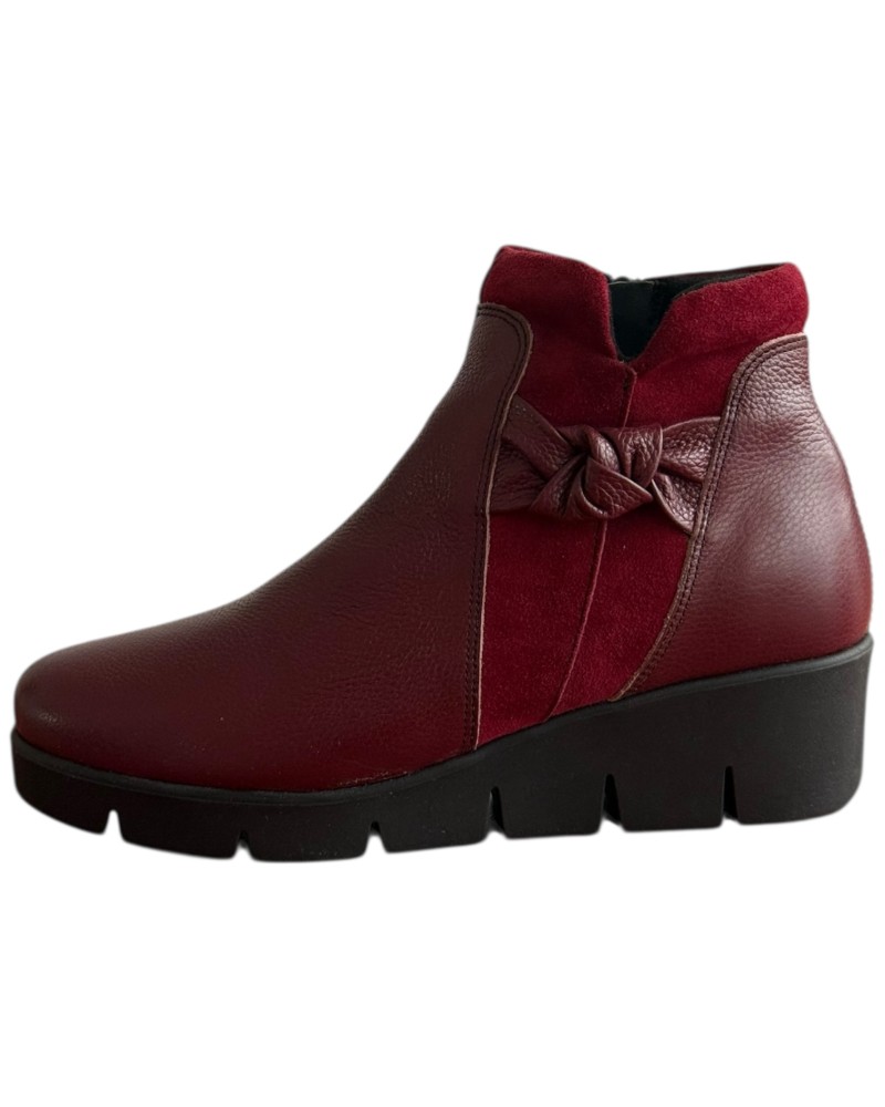 Δερμάτινο Γυναικείo Μποτάκι - F345