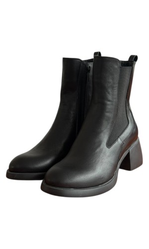 Δερμάτινο Γυναικείo Μποτάκι - F346