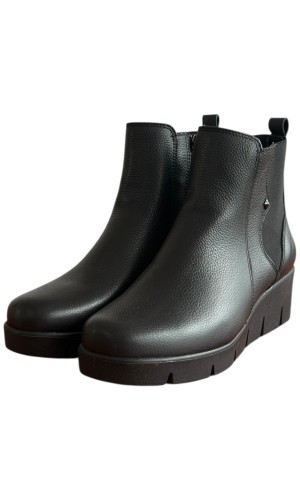 Δερμάτινο Γυναικείo Μποτάκι - F347