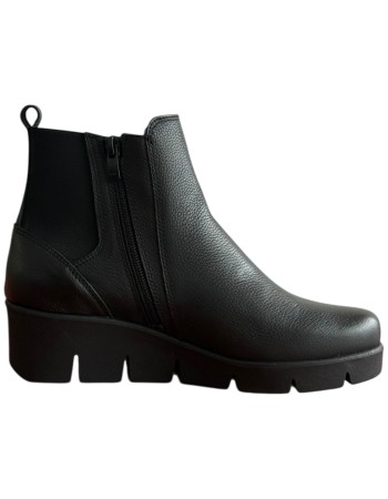 Δερμάτινο Γυναικείo Μποτάκι - F347