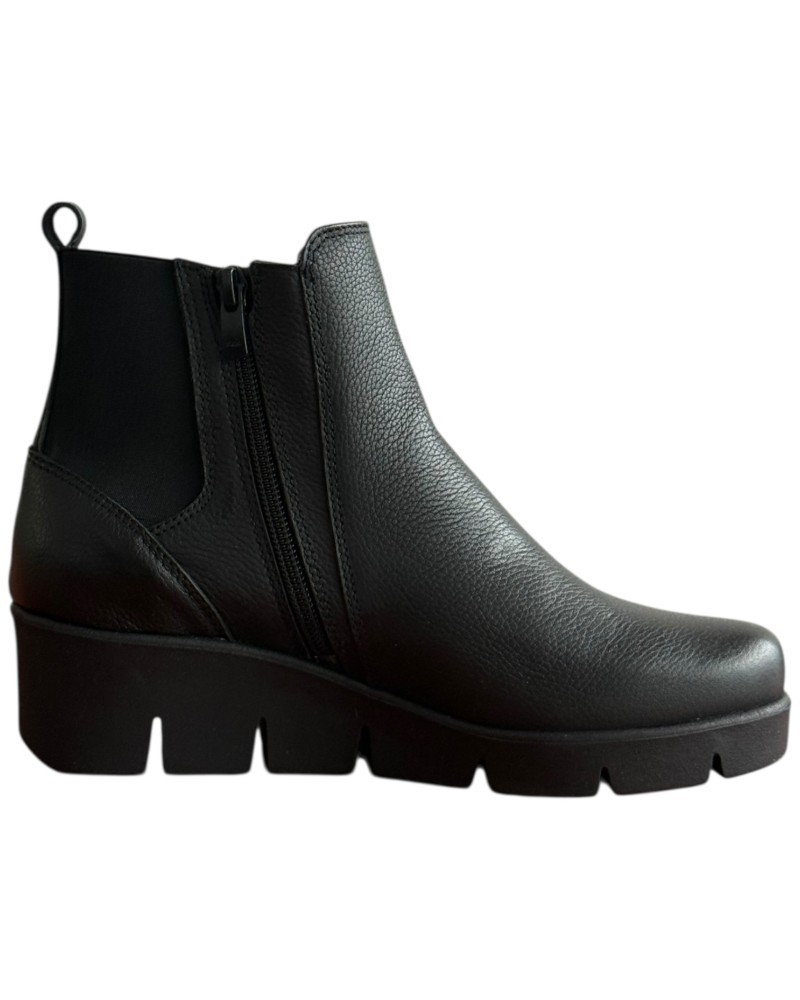 Δερμάτινο Γυναικείo Μποτάκι - F347