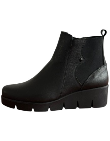 Δερμάτινο Γυναικείo Μποτάκι - F347