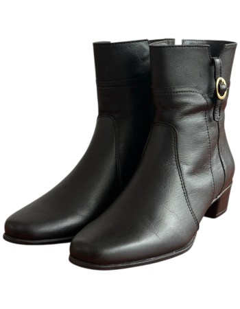 Δερμάτινο Γυναικείo Μποτάκι - F350