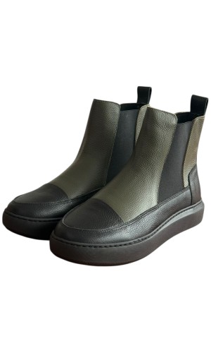 Δερμάτινο Γυναικείo Μποτάκι - F351