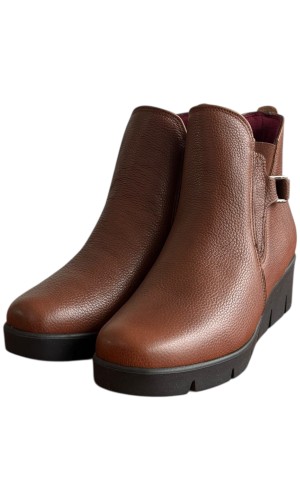 Δερμάτινο Γυναικείo Μποτάκι - F352