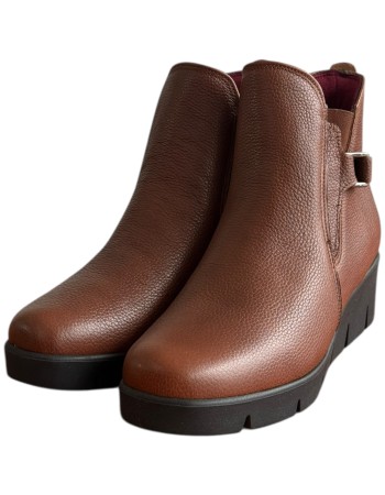 Δερμάτινο Γυναικείo Μποτάκι - F352