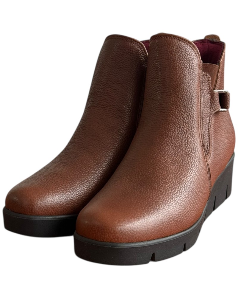 Δερμάτινο Γυναικείo Μποτάκι - F352