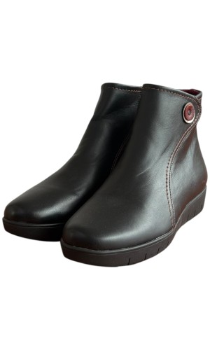 Δερμάτινο Γυναικείo Μποτάκι - F353