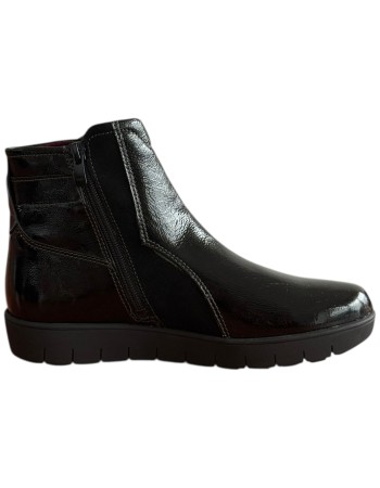 Δερμάτινο Γυναικείo Μποτάκι - F354