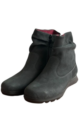 Δερμάτινο Γυναικείo Μποτάκι - F355