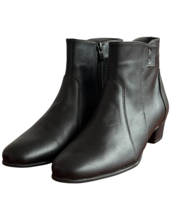 Δερμάτινο Γυναικείo Μποτάκι - F356