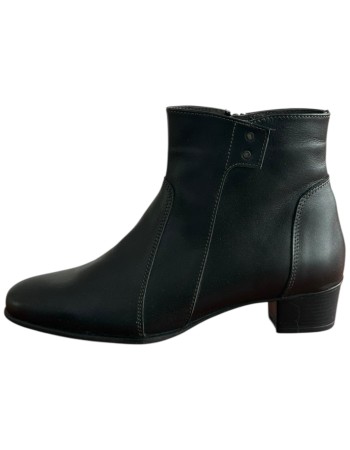 Δερμάτινο Γυναικείo Μποτάκι - F356