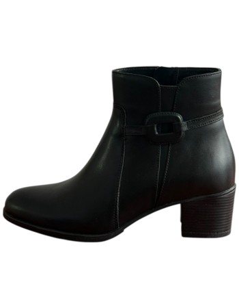 Δερμάτινο Γυναικείo Μποτάκι - F359