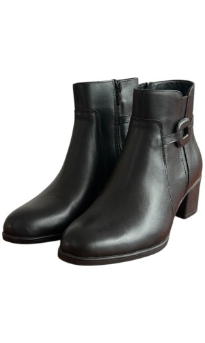 Δερμάτινο Γυναικείo Μποτάκι - F359